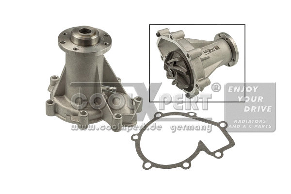Pompe à eau, refroidissement du moteur BBR Automotive 001-10-25390