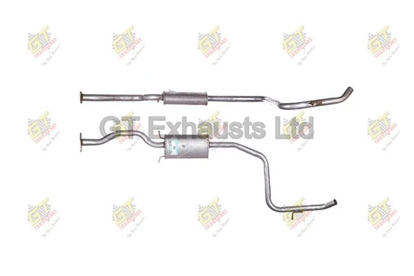 Silencieux central GT Exhausts GFE584