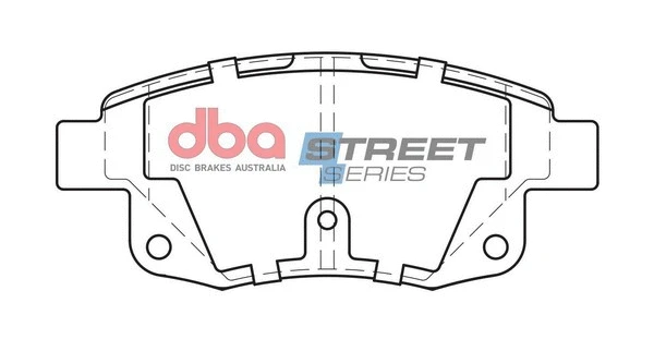 Kit de plaquettes de frein, frein à disque DBA Australia DB1968SS