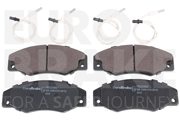 Kit de plaquettes de frein, frein à disque EUROBRAKE 5502223950