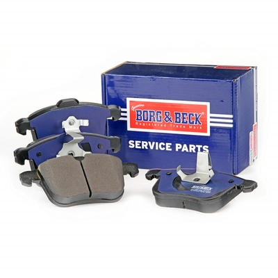 Kit de plaquettes de frein, frein à disque BORG & BECK BBP1942