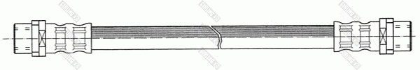 Flexible de frein GIRLING 9001327