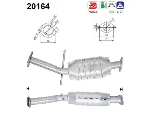 Catalyseur AS 20164