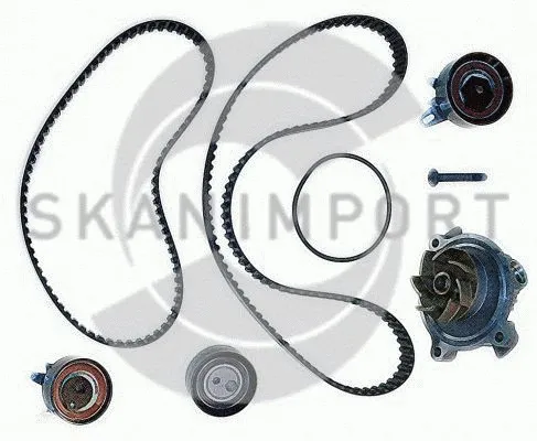 Pompe à eau + kit de courroie crantée SKANIMPORT ZRS D5252 P