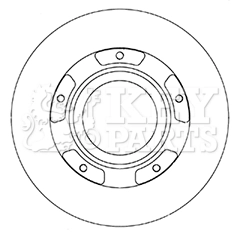 Disque de frein KEY PARTS KBD6067S