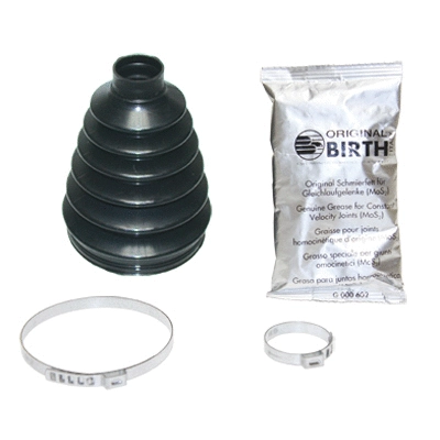 Jeu de joints-soufflets, arbre de commande BIRTH 7549/KM