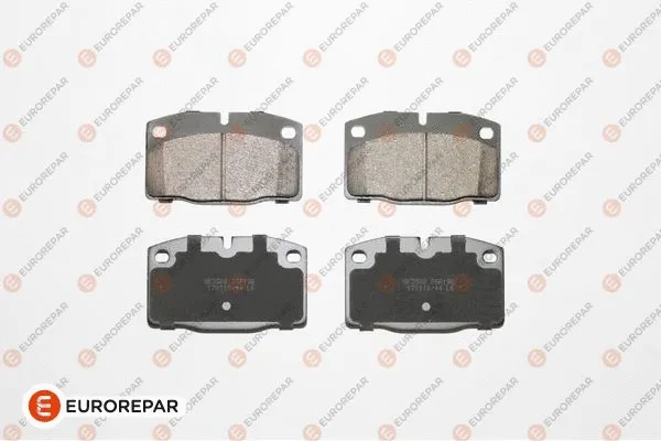 Kit de plaquettes de frein, frein à disque EUROREPAR 1617282780
