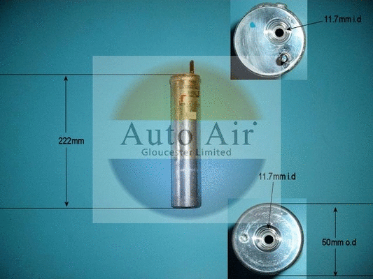 Filtre déshydratant, climatisation AUTO AIR GLOUCESTER 31-1009