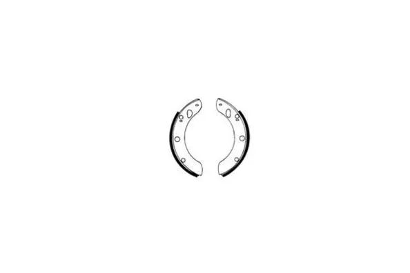 Jeu de mâchoires de frein E.T.F. 09-0308