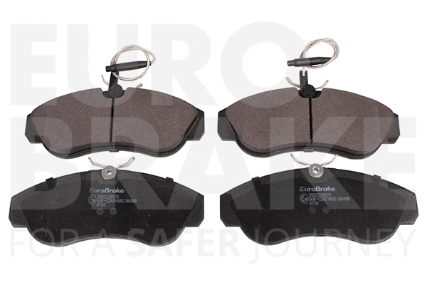 Kit de plaquettes de frein, frein à disque EUROBRAKE 5502229975