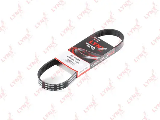 Courroie trapézoïdale à nervures LYNXAUTO 6PK0700