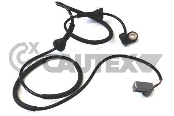 Capteur, vitesse de roue CAUTEX 755322