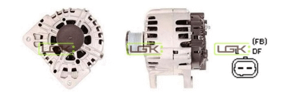 Alternateur LGK 442458