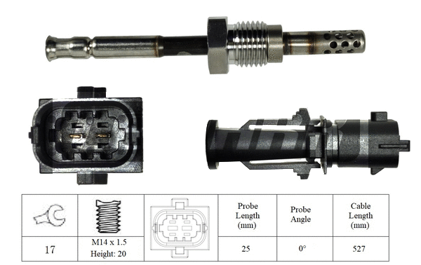 Capteur, température des gaz LEMARK LXT072