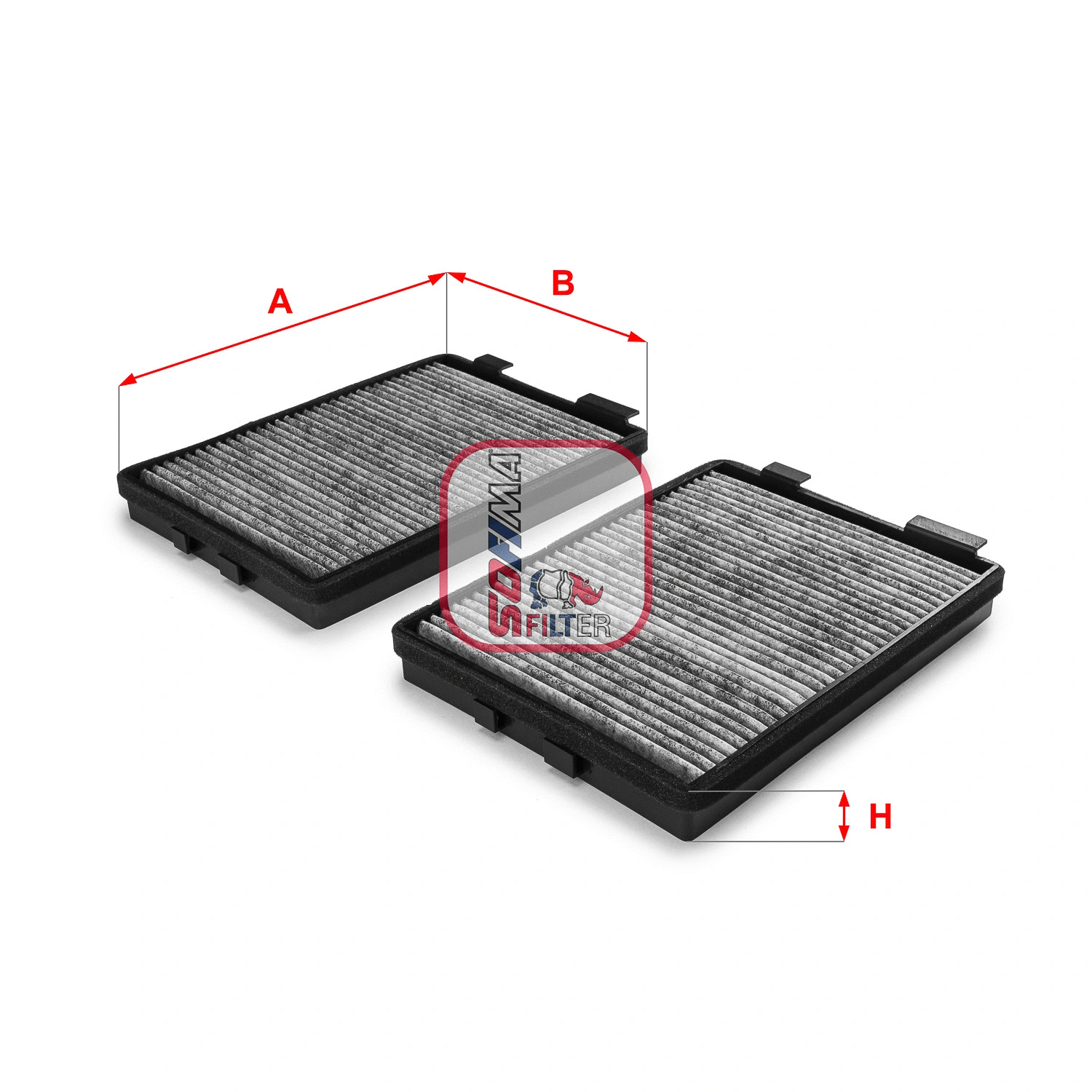 Filtre, air de l'habitacle SOFIMA S 4108 CA