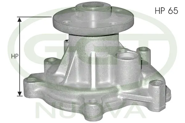Pompe à eau, refroidissement du moteur GGT PA12466