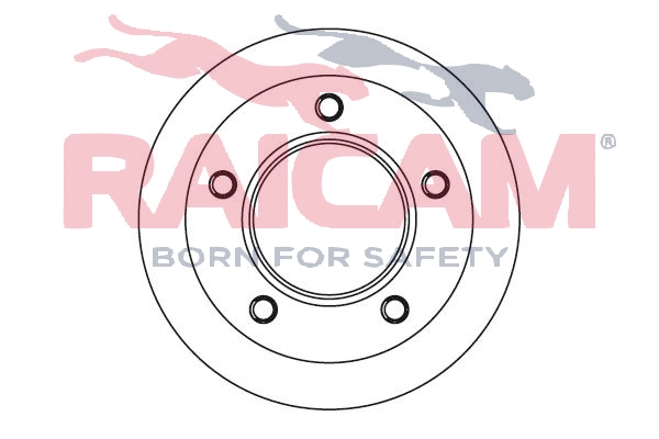 Disque de frein RAICAM RD00433