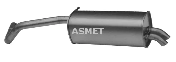 Silencieux arrière ASMET 21.024