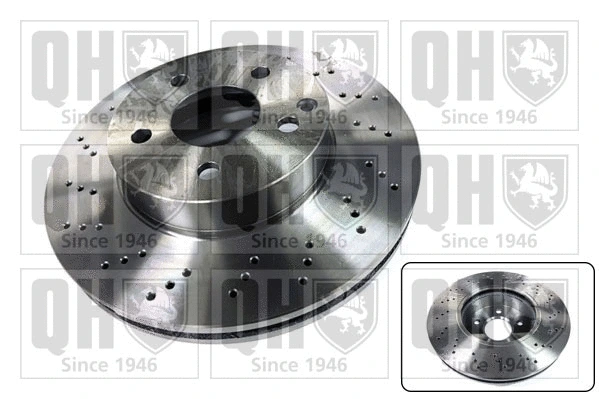 Disque de frein QUINTON HAZELL BDC6096