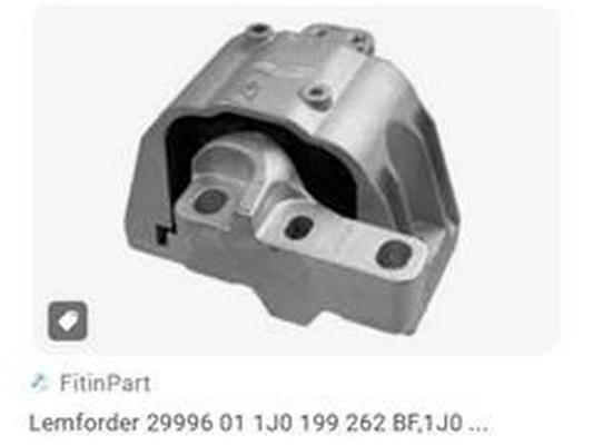 Support moteur ZPY 1J0 199 262BF