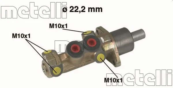 Maître-cylindre de frein METELLI 05-0387