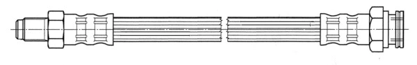 Flexible de frein CEF 516855