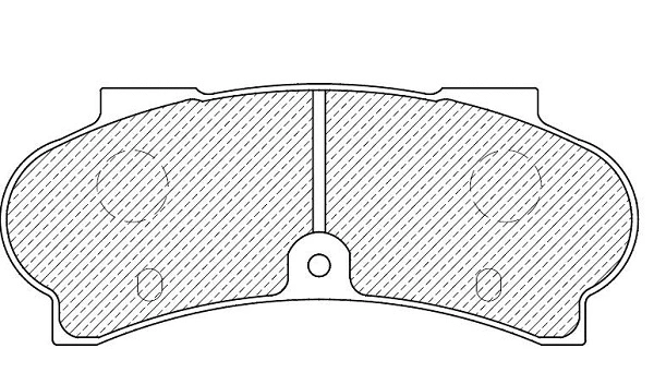 Kit de plaquettes de frein, frein à disque KLAXCAR FRANCE 24188z