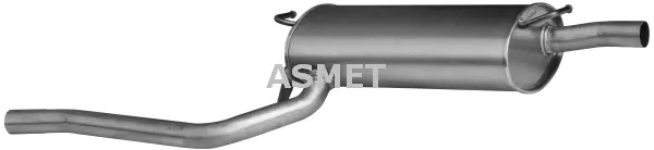 Silencieux arrière ASMET 20.019