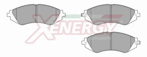 Kit de plaquettes de frein, frein à disque AP XENERGY X40702