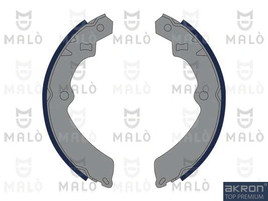 Jeu de mâchoires de frein AKRON-MALÒ 1390331