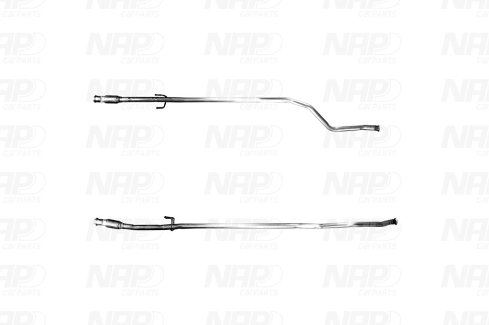 Tuyau d'échappement NAP carPARTS CAC10141