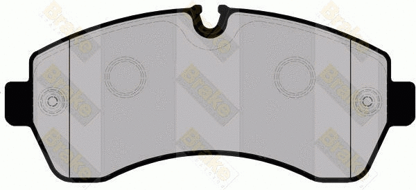 Kit de plaquettes de frein, frein à disque Brake ENGINEERING PA1703