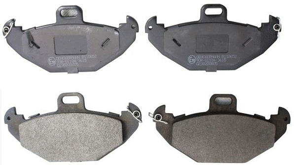 Kit de plaquettes de frein, frein à disque DENCKERMANN B110652