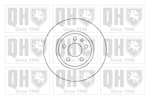 Disque de frein QUINTON HAZELL BDC4801