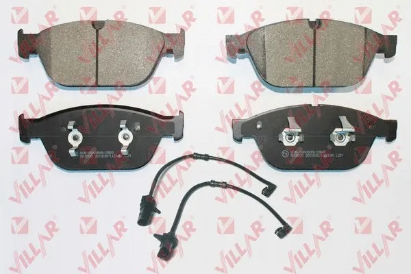 Kit de plaquettes de frein, frein à disque VILLAR 626.2140A