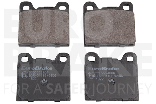 Kit de plaquettes de frein, frein à disque EUROBRAKE 5502224806