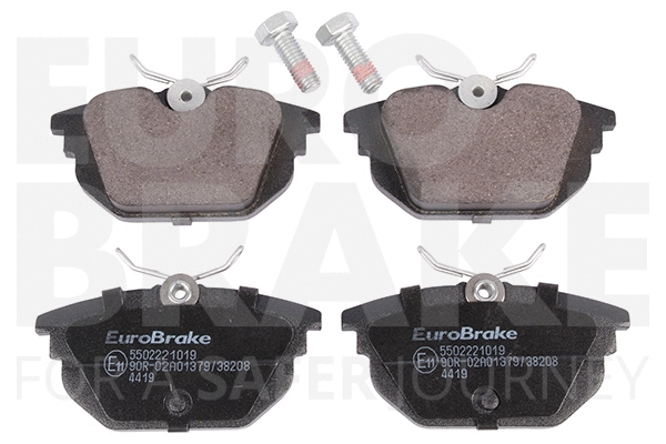 Kit de plaquettes de frein, frein à disque EUROBRAKE 5502221019