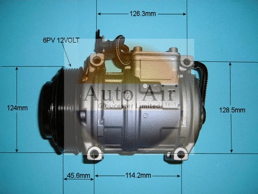 Compresseur, climatisation AUTO AIR GLOUCESTER 14-6242R