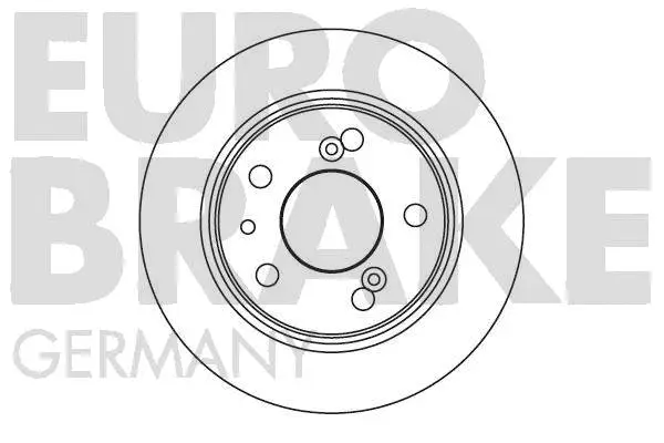 Disque de frein EUROBRAKE 5815201910