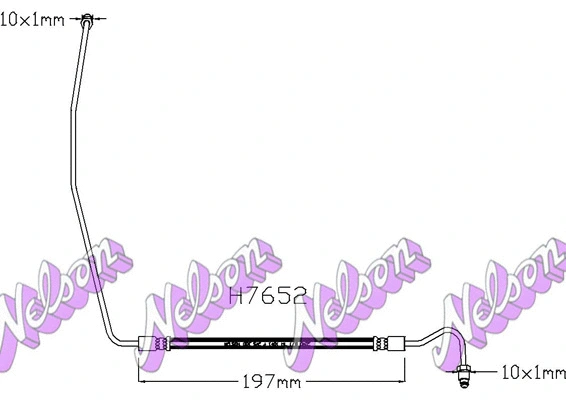 Flexible de frein KAWE H7652