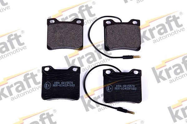 Kit de plaquettes de frein, frein à disque KRAFT AUTOMOTIVE 6015570