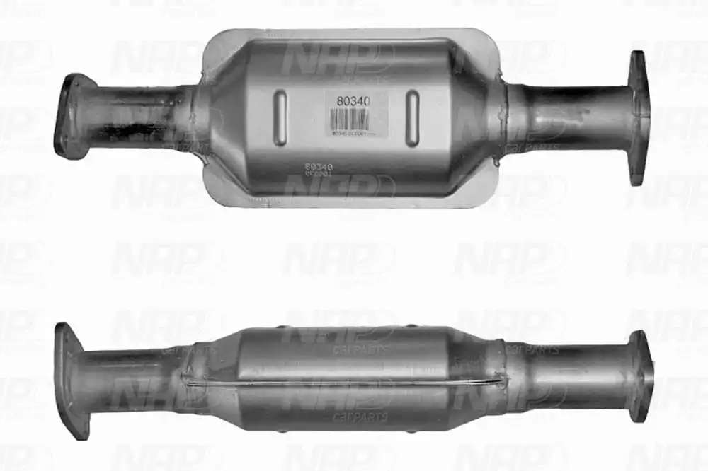 Catalyseur NAP carPARTS GmbH CAD10461