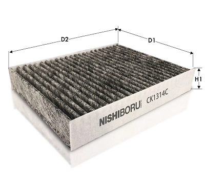 Filtre, air de l'habitacle TECNECO FILTERS CK1314C