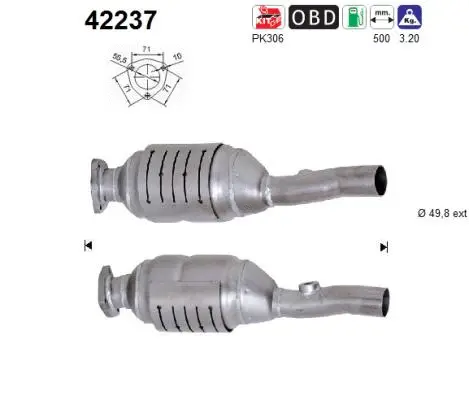 Catalyseur AS 42237