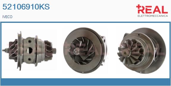 Groupe carter, turbocompresseur REAL 52106910KS
