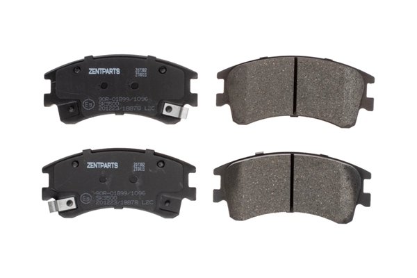 Kit de plaquettes de frein, frein à disque ZentParts Z07382