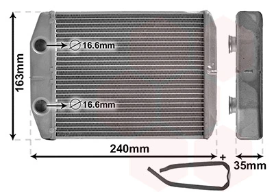 Système de chauffage VAN WEZEL 15006014