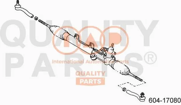 Rotule de barre de connexion IAP QUALITY PARTS 604-17080