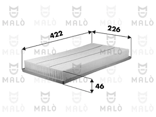 Filtre à air AKRON-MALÒ 1500662