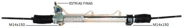 Crémaillère de direction NEOCOM DA-8065